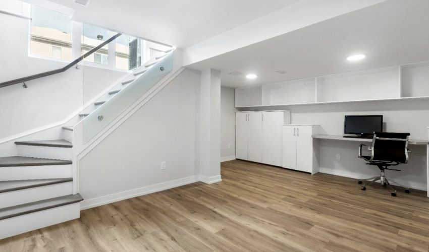 ABS Basement Systems basement conversions - office space