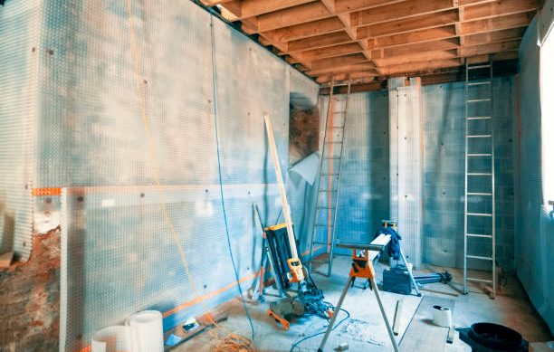 Basement waterproofing