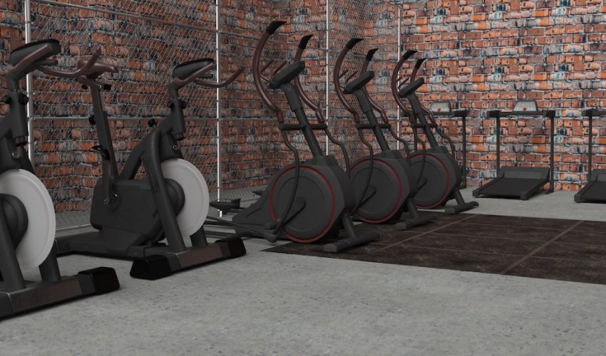 Gym basement conversion